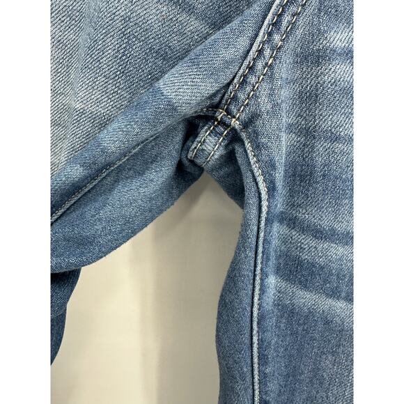 KanCan Women Boyfriend Relaxed Denim Jeans Size 7/27 Distressed Mid Rise STretch - Picture 6 of 10